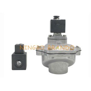 AC 110V DC 12V 1 1/2" DN40 SCG353A047 Threaded Port NBR Diaphragm Power Pulse