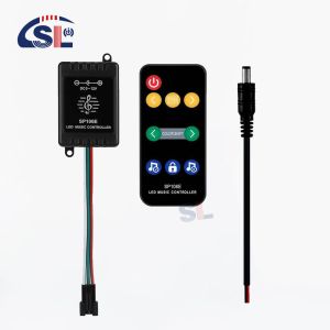 LED Strip Lights Music Controller with Remote Control Distance of 10m and