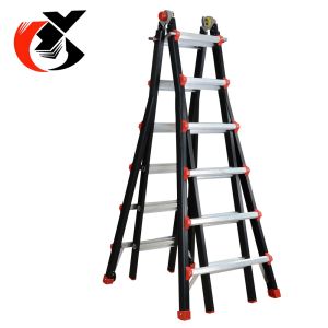 Multi Position Telescoping Aluminium Alloy Ladder 150KG Capacity
