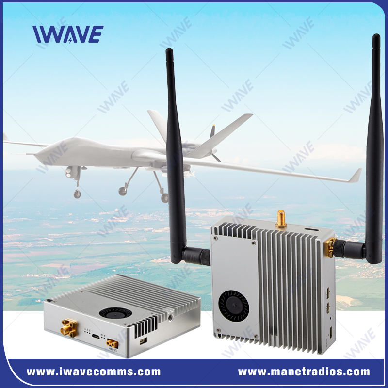 80km Long Range COFDM Drone Video Transmitter For Hd Video And Control Data