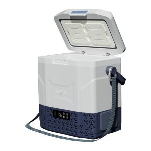Portable DC And AC Compressor Refrigerator Camping Freezer Travel Cooler