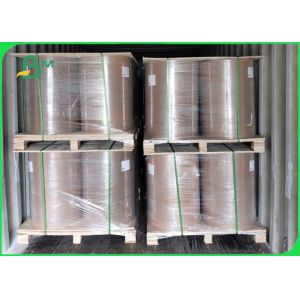 55gsm Thermal Coated ATM Receipt Paper Jumbo Roll Customized Size