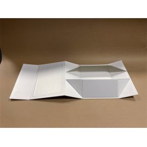 Space Save Collapsible Paper Box For Transportation White
