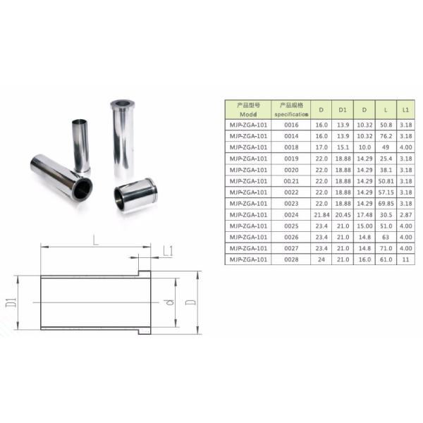 Customized Tungsten Carbide Sleeves