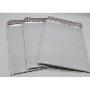 Printed Metallic Bubble Mailers , Self Adhesive Tape Padded Shipping Envelopes