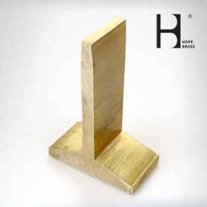 Anti Fade Copper T Slot Framing , 6000mm Length Brass T Section