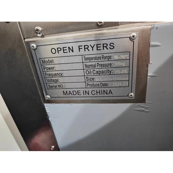 Auto Lift Electric Double Pots 28KW Chips Open Fryer With Oil Filter System