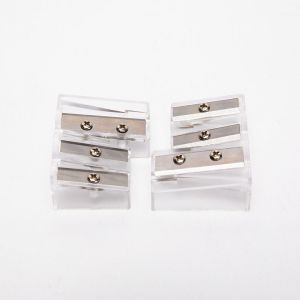 Lightweight 31.9mm Manual Pencil Sharpener Three Holes