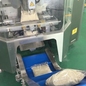 Automatic Electric Multihead Weigher Filler Sealing Machine For Plastic Pouch