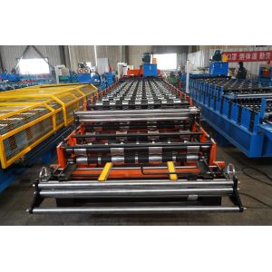 2 Layer 0.3mm Steel Roof Sheet Making Machine Metal To Villages