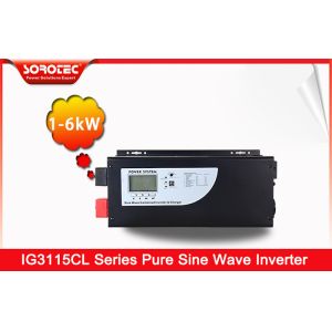 PF 0.9-1.0 Pure Sine Wave 230VAC Hybrid Solar Inverter 3000W with LCD Display