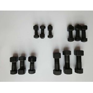 12.9 8.8 10.9 Grade Track Shoe Bolts And Nuts 4F3664 Strong Abrasion Resistance
