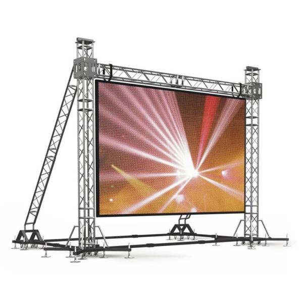P3.91 Refresh Rate 3840hz Rental Outdoor Led Display 5500 Nits