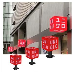 Retail Retail LED Cube Screen Supermarket Indoor and Outdoor P2 5 P3 Cube LED