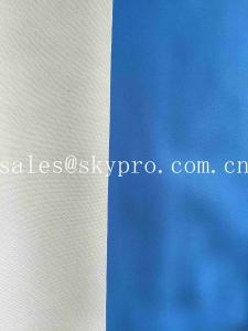 Cheap Colorful Smooth Neoprene Fabric Roll One Side Embossed With Blue Nylon Spandex Polyester for sale