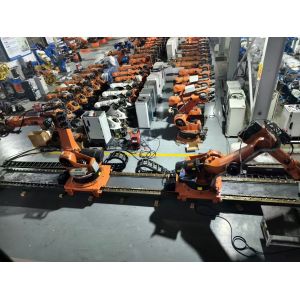 Cheap KUKA KR180 R3100-K 6-Axis C4 180kg Payload 3100mm Reach Ceiling Mounting Robot for Various Applications for sale