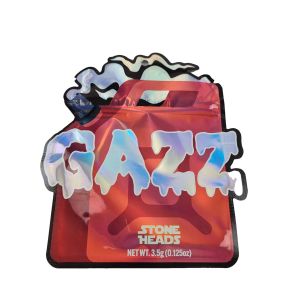 Custom Printed Shape Die Cut Mylar Bags 1g 3.5g 7g 14g 28g For Edible Cookie