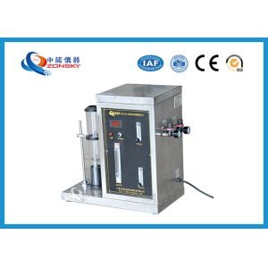 Digital Display Oxygen Index Apparatus Identify Polymers Flame Retardancy
