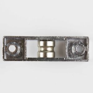 Single Roller UPVC Sliding Window and Door Hardware with Zinc Alloy Groove