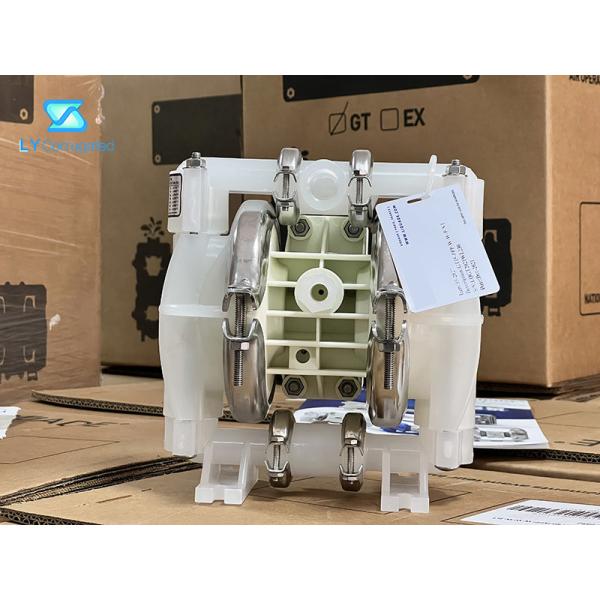 Air Operated Pneumatic Double Diaphragm Pump GT15 Chemical Resistant Plastic