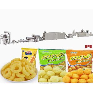 3D Type Snack Extruder Machine Processing Line With CE Certification