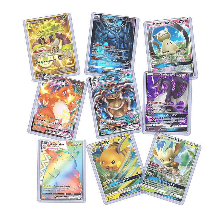 Protective 0.6 Inches Trading Card Sleeve 4 X 3 Inches Dimension