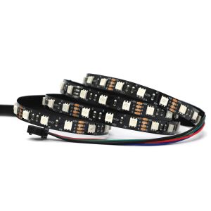 Cheap 5m 5050 Rgb 300 Led Strip Lights 22LM Led Strip Ip67 24v Black PCB for sale