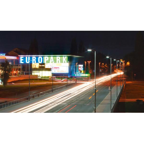 Pure White Input 305V 60Hz 150w Street Light IP66 Tpye Ⅱ Beam Angle