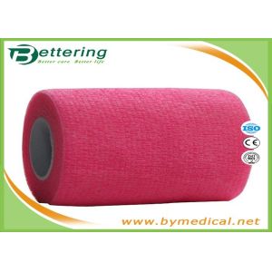4" Self Adhesive Coflex Bandage Wrap Easy Hand Tearing Non Woven Material