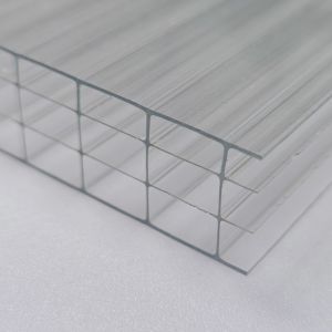 High Performance 16mm Four Layer Polycarbonate Sheet Multi-Wall Design For