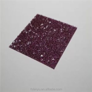 Frosted Solid Polycarbonate Sheet Fire Resistant Diamond Polycarbonate Sun Sheet