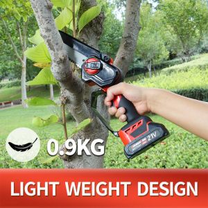 Mini Chainsaw Cordless Handheld Electric Chain Saw with Battery, Used for Tree