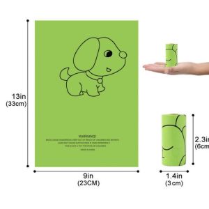 Pet Garbage Bag Biodegradable Materials Poop Pickup Dog Poop Bag Capsule