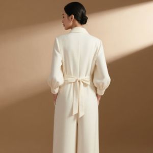 195GSM Soft Texture Fabric Blended Polyester Viscose Fabric Lightweight For