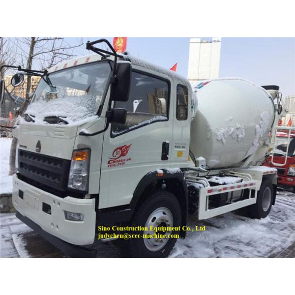 Quality Sinotruk Howo Mixer Truck 4x2 Concrete Pouring Equipment5 CBM 140hp Euro III wholesale