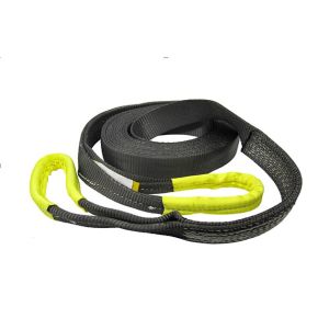 100mm Heavy Duty Tow Straps Reinforced Loops Nylon / Polyester Materials