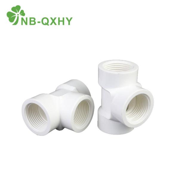 PVC/UPVC BSPT British Standard Elbow Pipe Fittings for Water Supply