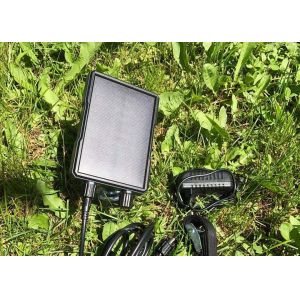 Brown Hunting Camera Accessories Digital Solar Mobile Device Charger