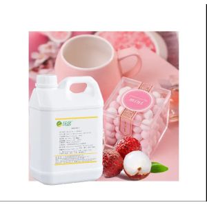 Highly Concentrated Fresh Litchi Candy Flavors For Producing Welcome Candies