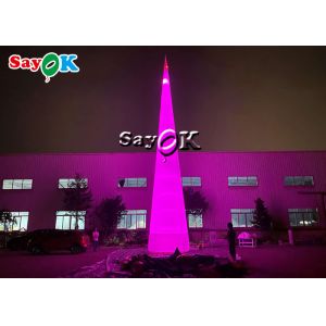 Giant Inflatable LED Cone remote controlled Outdoor Lighting Decoration