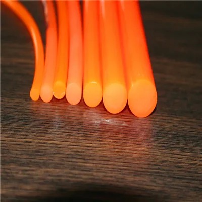 Quality 90A Hardness PU Round Belt with Smooth Surface SGS ISO9001: 2008 Certified Polyurethane Round Belt wholesale