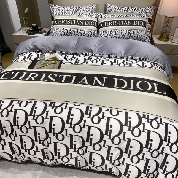 Wedding Four-piece Kit 100% Polyester 3D Printed Luxury King Size Bedding Set