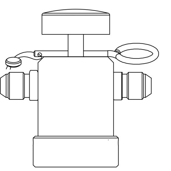 FM200 Fire Suppression System 1.2Mpa G1 Pneumatic Actuator 150N