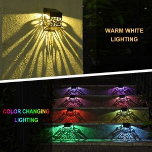 China FCC Decorative Solar Lights Waterproof Solar Powered Outdoor Patio Wall Decor Light on sale