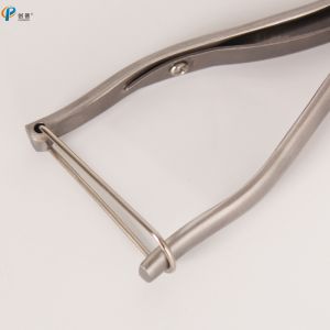 Pig Ear Forceps Veterinary Instrument Stainless Steel Type U 0.16kg