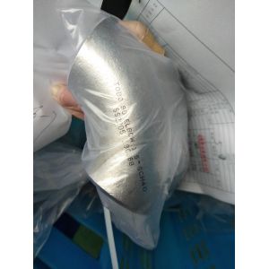 ASTM A234 90 Degree LR 8'' Nickel Alloy Elbow Pipe Fitting Sch80 Round Head Code