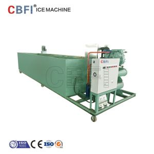 1000Kg - 100000Kg Capacity Ice Block Machine With PLC Controller