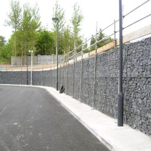 Buy cheap Durable Flood Control Gabion Fence Baskets 50x200mm Mesh 5.0mm Thickness Welded from wholesalers