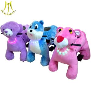 Hansel china electronic token operated machines motorized animals for sale