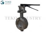 Metal Seated High Temperature Butterfly Valve Anti - Leakage With Long Service